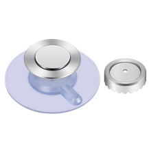 Stainless Steel Magnetic Soap Holder Bathroom Wall Mounted Drainage Nail Free Soap Rack,Cone