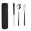 3pcs Portable Stainless Steel Tableware Creative Set Chopsticks Spoon compatiblek Gift, 1