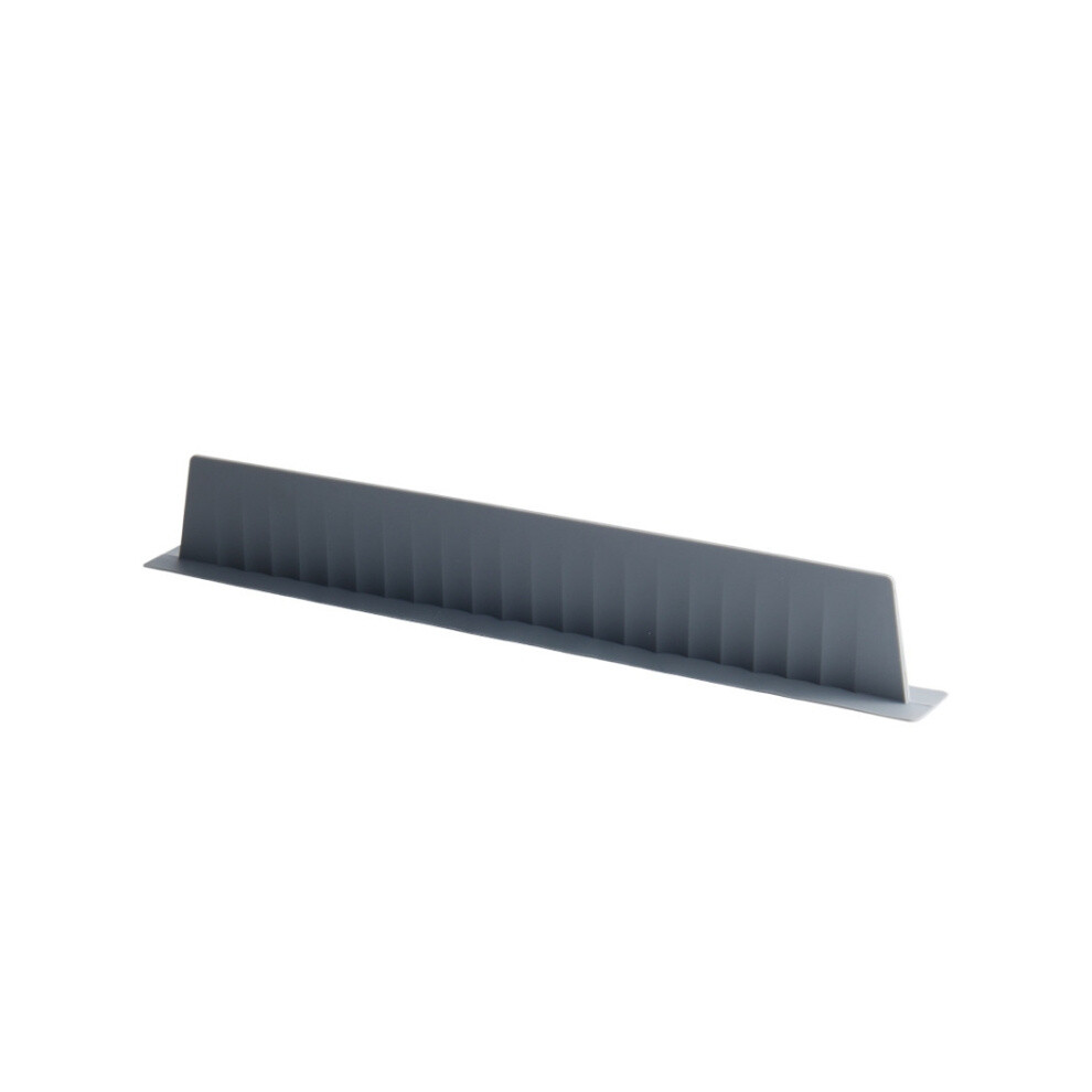Kitchen Sink Splash Guard Silicone Countertop Water-Blocking And Waterproofing Board (Dark Gray) 6083684935510
