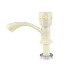 Plastic Kitchen Single Cold Sink Faucet Vertical Faucet,Hand Wheel