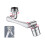 Faucet Robot Arm Universal Extender 1080 Degree Lifting Aerator,Single Outlet 1