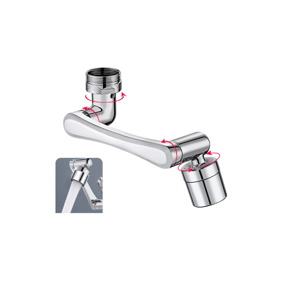 Faucet Robot Arm Universal Extender 1080 Degree Lifting Aerator,Single Outlet 6083684935879