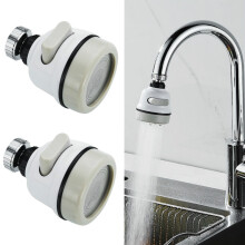 2pcs Faucet Booster Shower Head Anti-splash Sprayer Accessories Kitchen Tap Water Saving Adjustment Filter