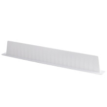 Silicone Kitchen Sink Splash Guard Countertop Water Blocking Splashback(White)