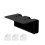 Acrylic Wall-mounted Bathroom Electric Toothbrush Holder(Black) 1