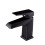 Rubinetto per bagno con acqua calda e fredda, colore nero, codice 99508. 1