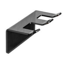 1pc Self-Adhesive Acrylic Bathroom Wall Razor Storage Stand