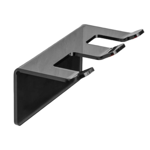 1pc Self-Adhesive Acrylic Bathroom Wall Razor Storage Stand