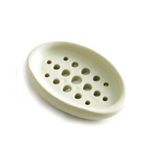 TM17005 2 In 1 Bathroom Drain Brush Soap Box(Green)