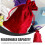 4 Pcs Pleuche Drawstring Candy Bags 20x13cm 2