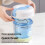 Yogurt Filter Homemade Greek Cheese Strainer Whey Cold Drain Separator Strainer Drainer Container(Blue) 6