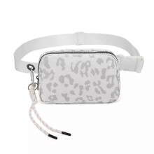 (pink) Crossbody Fashionable Waist Bag Lightweight and Portable