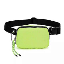(bright green) Crossbody Fashionable Waist Bag Lightweight and Portable