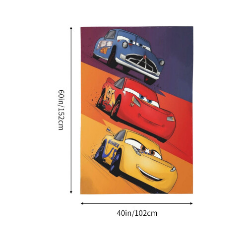Lightning McQueen Tapestry 60 x 40 in Polyester 1