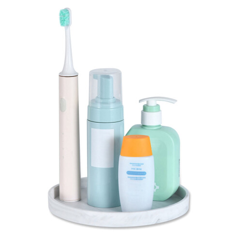 Decorative silicone countertop tray for kitchen and 2