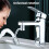 Universal Faucet Extender Kitchen Splash-Proof Faucet Rotatable Aerator Nozzle, 2