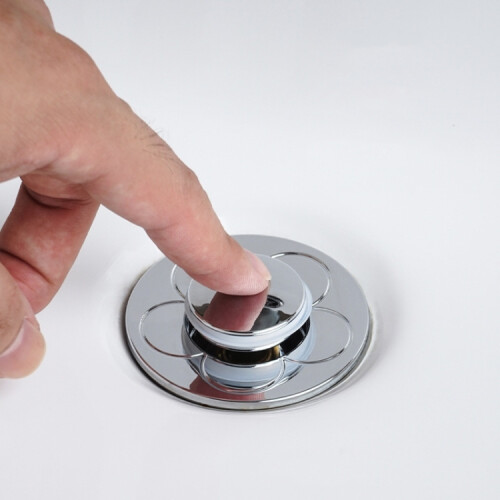 Bouchon de vidange déodorant à pression pour lavabo 005 1