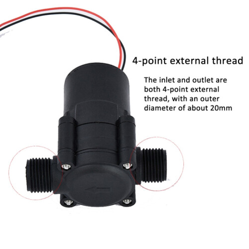 Pipeline Water Flow Generator DC Output compatible Smart Faucets, Gas Water Heaters 2