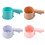 Portable handheld semi-automatic flour sifter baking tool (pink) 2
