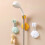 JM049 Cartoon Shower Head Holder, Universal Adjustable Multifunctional Shower Head Accessory Base Fixer (White) 2