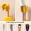 JM049 Cartoon Shower Head Holder, Universal Adjustable Multifunctional Shower Head Accessory Base Fixer (White) 5