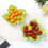 Maple Leaf Fruit Tray Plastic 23cm Green 5