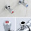 Stainless Steel Angle Valve Single Handle Electroplating Wire Drawing Angle Valve,Three Round Plated Cold Water 4