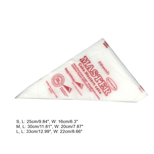 Fødevaregodkendte wienerbrødsposer 100 stk., S/M/L 1