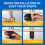 Faucet Anti-loosening Retainer Nut compatible 32mm Outer Diameter Threaded Pipe 5