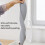 Silicone Kitchen Sink Splash Guard Countertop Water Blocking Splashback(White) 4