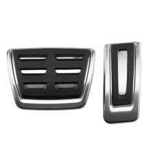 Aluminum Alloy Car Pedal Covers for VW Golf 7 MK7 7.5 GTI 20122019, AntiSlip NoDrill Installation
