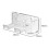 Hair dryer holder, bathroom wall-mounted storage rack (no drilling required) 3