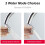 Dual-Function Faucet Spout Bubbler Splash-Proof Two-Function Kitchen Copper Filter, interface:Inbound 5