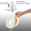 Kitchen Foam Pumping Flushing Water Faucet Extender(White) 4