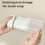 2pcs Sealed Soap Box With Lid Drainage Portable Storage Container(Blue) 4