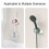 Ffcat Bathroom Mop Rack Cartoon Seamless Sticker Mop Hook(58723) 6
