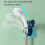 LY006 Cartoon Shower Bracket Universal Adjustment Bathroom Shower Head Fixed Base(Orange) 4