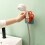 LY006 Cartoon Shower Bracket Universal Adjustment Bathroom Shower Head Fixed Base(Orange) 6