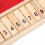 Ξύλινο παιχνίδι ζαριών Shut the Box 4 όψεων με 10 αριθμούς, επι 3