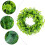 Artificial Four Leaf Clover Wreath for Door 5