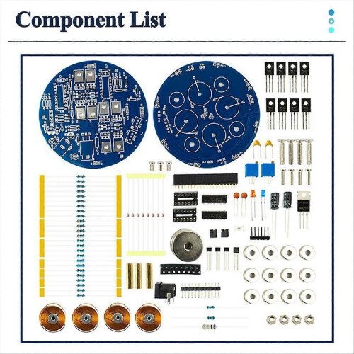 Κιτ μαγνητικής αιώρησης DIY, πείραμα, έργο συγκόλλησης, εξά 2