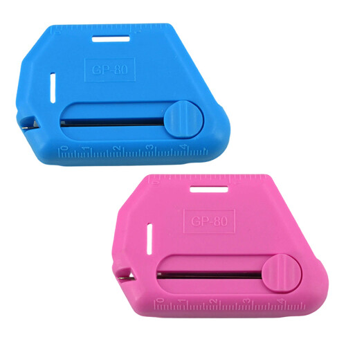 Plastic Sewing Tool Features Magnetic Base Measurement-Pink 1