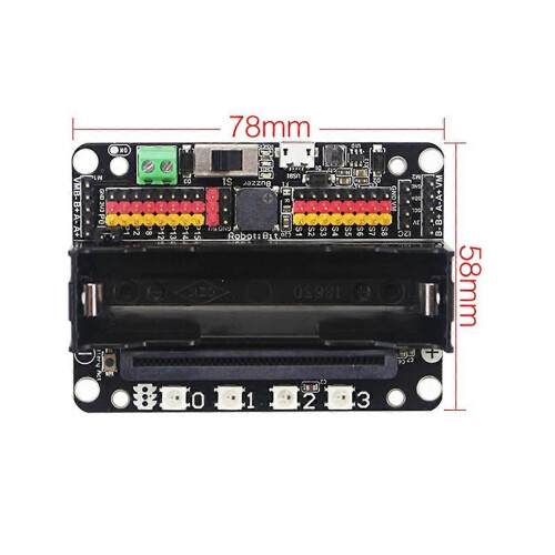 Mini: Bit Expansion Board Robotbit V2.0 Makecode Offline Programming 1