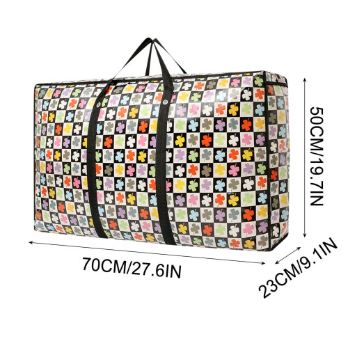 Extra Large Bedding Storage Bag with Double Zipper 1