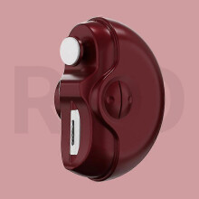 (red) Electric Nail Clipper, 2024 USB Rechargeable Cordless Electric Nail File Kit