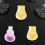 Fridge Magnets Decorative Magnets Flower Vase Refrigerator-2 3