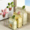 Aimants de réfrigérateur, autocollant de décoration de-Rose 3