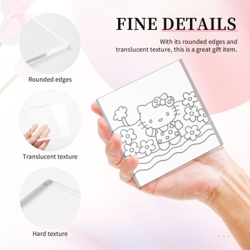 Hello Kitty Acrylic Plaque with Inspirational Quote 2