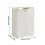 Underbed Storage Basket with Lid, Cotton, Multicolour 3