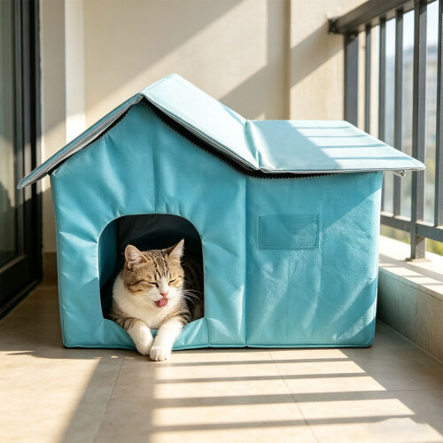 Practical Unfoldable Pet Bed Suitable For Both Home And Garden 1